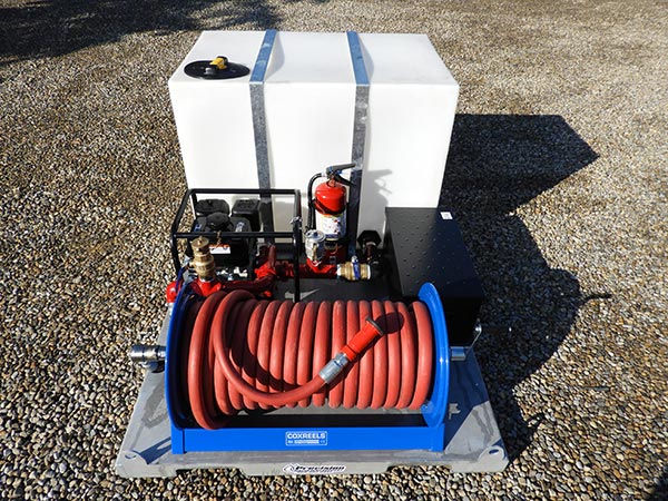 Low-Capacity Midline Fire Response Skid