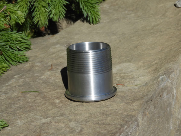 Precision Water Fire Cage Pump Output adapter Collar